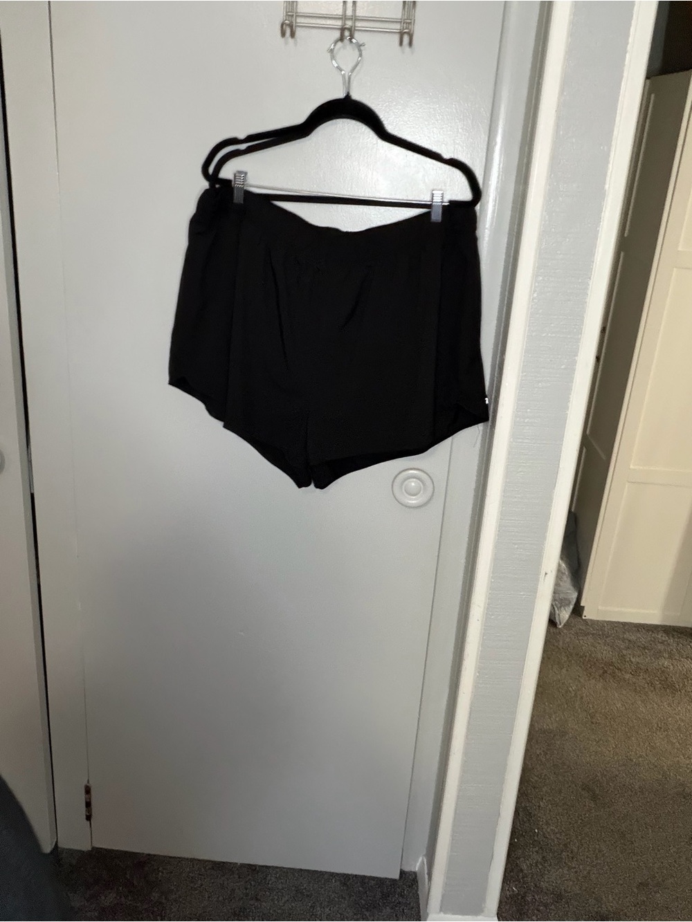 Old Navy Black High-Waist Flow Shorts